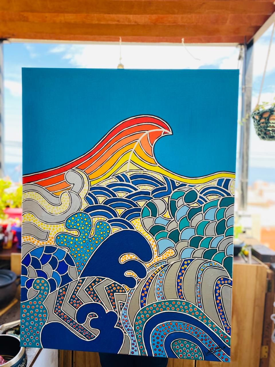 Cuadros pintados a mano