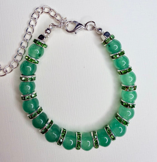 Pulsera de Cuarzo Aventurina