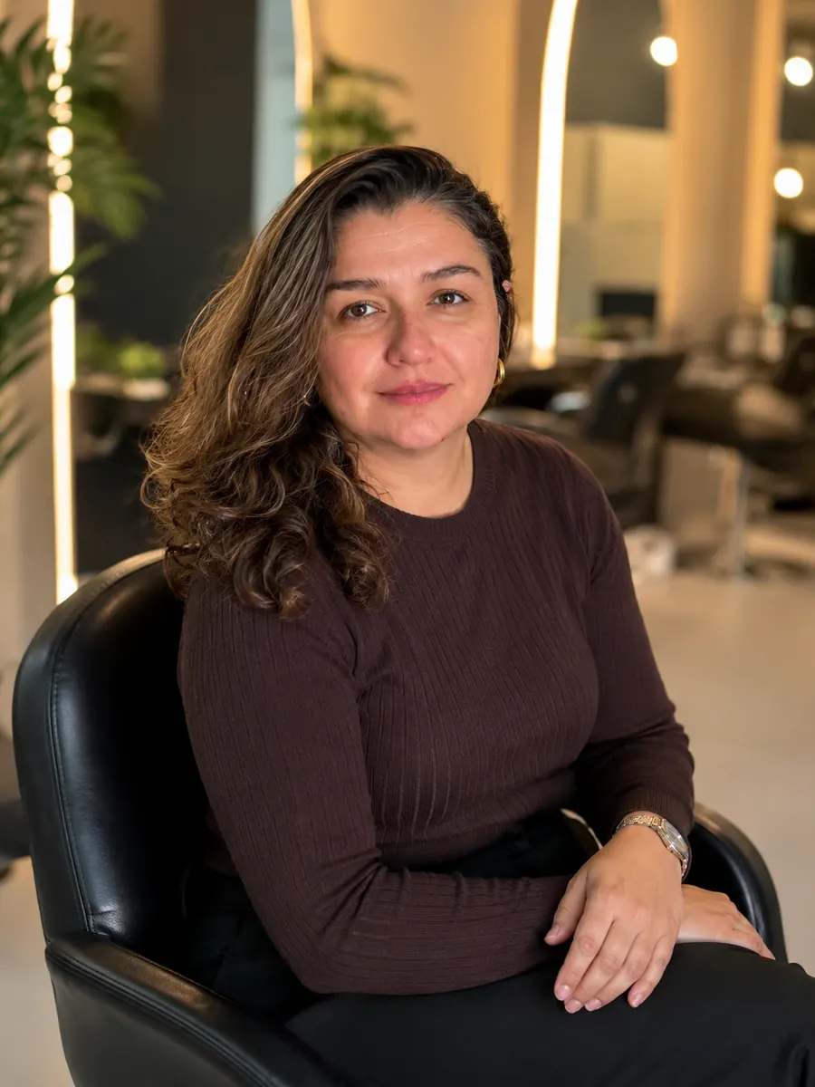 Retrato de Lulu, terapeuta holística de Lulu Omlu